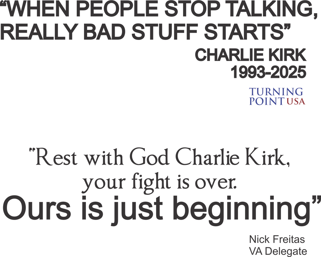 Charlie Kirk Freedom  T-Shirt